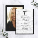 Search for medical graduation invitations Elegant