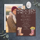 Search for leather invitations Trendy