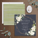 Search for navy blue and copper invitations For her