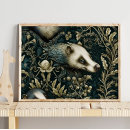 Search for woodland animals posters Green