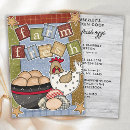 Search for hens business cards Vintage