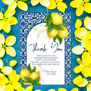 Search for lemon thank you cards Italian bridal shower