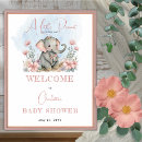 Search for elephant baby shower decoration posters A little peanut