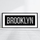 Search for brooklyn posters Black and white