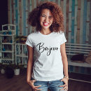 Search for french tshirts bonjour