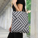 Search for black and white stripes tote bags Cool