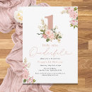 Search for miss onederful invitations Girl