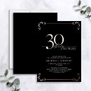 Search for rose gold thirty birthday invitations Simple