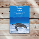 Search for turtle wedding invitations Nautical