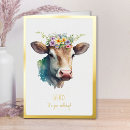 Search for funny whimsical postcards Cow