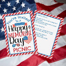 Search for memorial day picnic invitations Grill