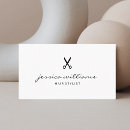 Search for scissors business cards Hair stylist