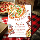 Search for pizza 1st birthday invitations Slice slice baby
