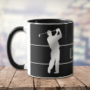 Search for golf swing mugs Silhouette