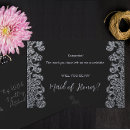 Search for gothic bridal party proposal cards Floral
