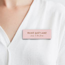 Search for pink name tags Girly