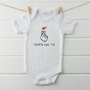 Search for sign baby clothes heart