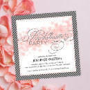 Search for girls night out hens party invitations Black