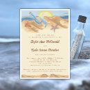 Search for message in a bottle invitations Starfish