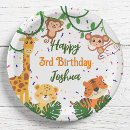 Search for jungle paper plates Whimsical