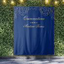 Search for blue and gold backdrops Quinceanera