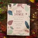 Search for rustic fall baby shower invitations Floral
