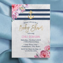 Search for floral anchor invitations Elegant