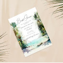Search for palm tree bridal shower invitations Destination