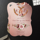 Search for gold horseshoe invitations Elegant