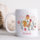 Search for country folk mugs Rooster