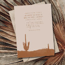 Search for cactus wedding invitations Terracotta