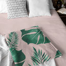 Search for green palm leaf blankets Modern