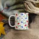 Search for red and white flowers mugs Poppy