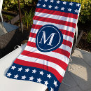 Search for red white blue beach towels Usa