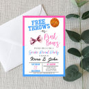 Search for sports gender reveal invitations He or she