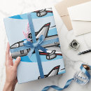 Search for jet plane wrapping paper Aircraft