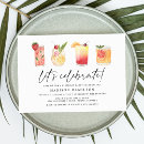 Search for beach cocktail party invitations Modern