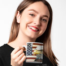Search for american flag eagle mugs Vintage