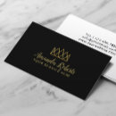 Search for crown business cards Gold