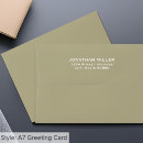 Search for sage green envelopes Back flap