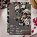 Search for charcoal wedding invitations Floral