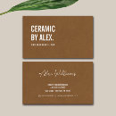 Search for brown business cards Boho
