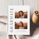 Search for photo graduation invitations Black and white
