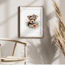 Search for yorkshire terrier posters Floral