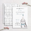 Search for black 1st birthday invitations Boy