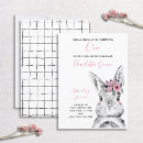 Search for some bunny is turning one invitations Rabbit
