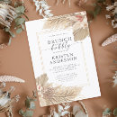 Search for dried palm invitations Modern