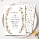 Search for bumblebee baby shower invitations Watercolor floral