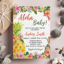 Search for aloha baby invitations Beach party