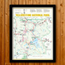 Search for yellowstone national park posters Map